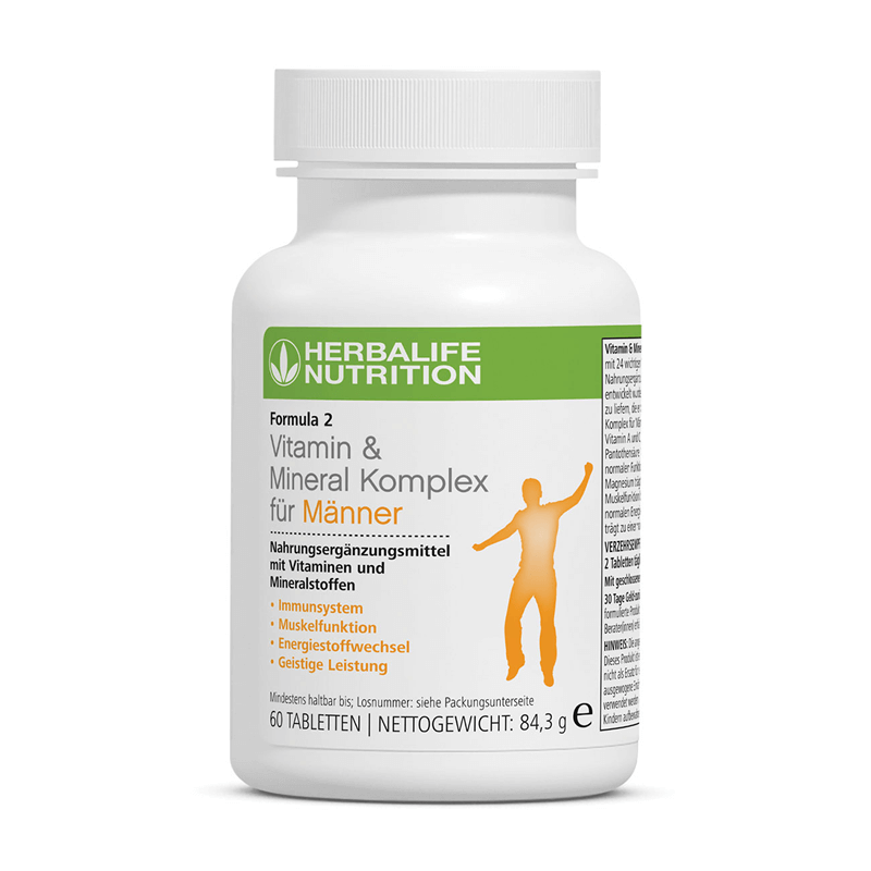 Immun-Set – enthält Formula 2 Vitamin & Mineral Komplex für Männer