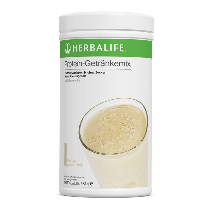 Protein-Set – enthält Protein-Getränkemix Vanille 588 g
